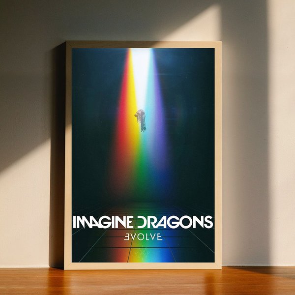 Imagine Dragons Evolve Art Music Album Poster-image