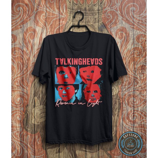 Vintage Talking Heads Remain In Light T-Shirt - Talking Heads Shirt-image