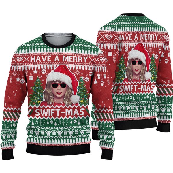 Have A Merry Swiftmas Ugly Sweater-image