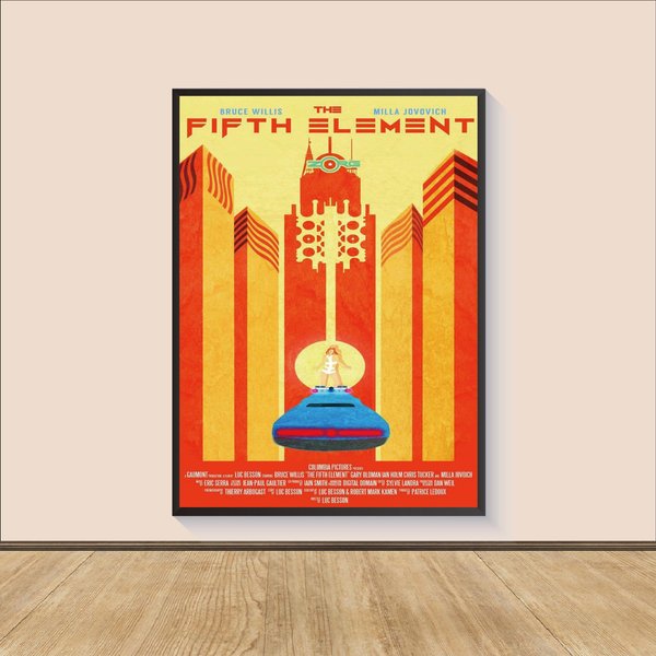 The Fifth Element Movie Poster-image