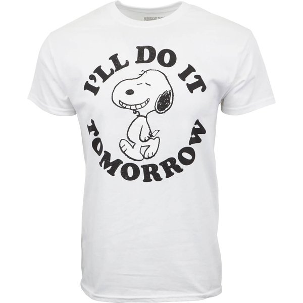Snoopy I'll Do It Tomorrow T-Shirt-image