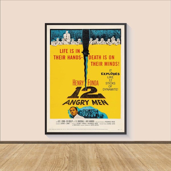 12 Angry Men Movie Poster-image
