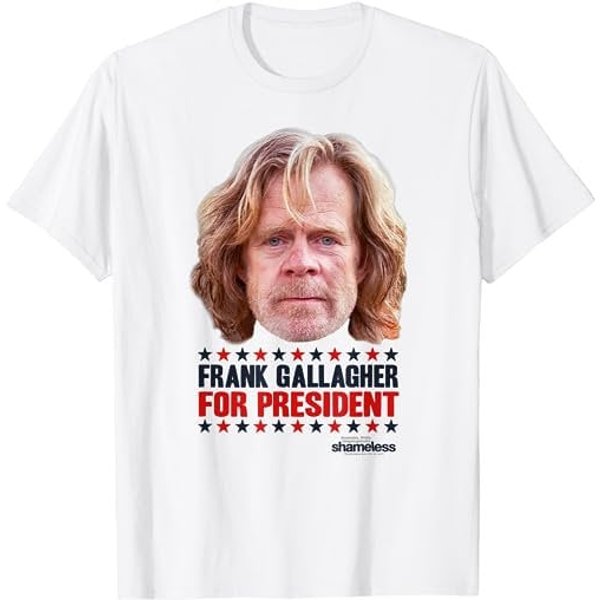 Shameless Frank Gallagher For President T-Shirt-image