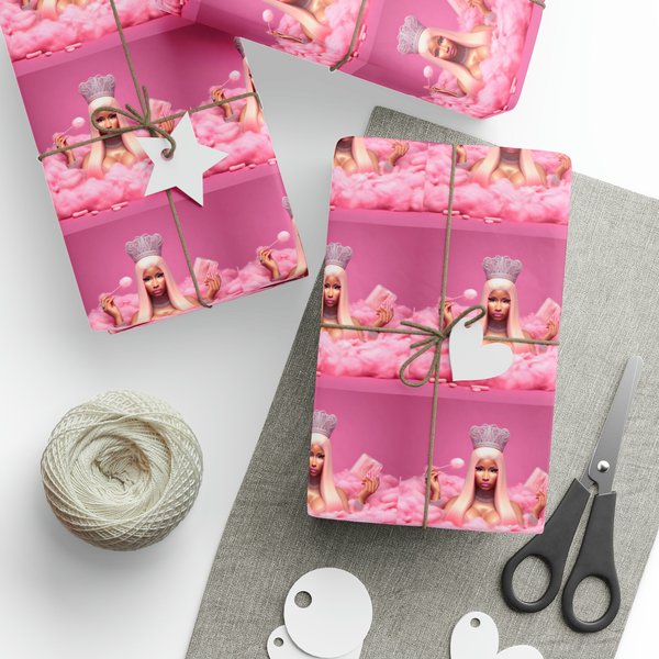 Nicki Minaj Wrapping Paper, Nicki Minaj Gift Wrap-image