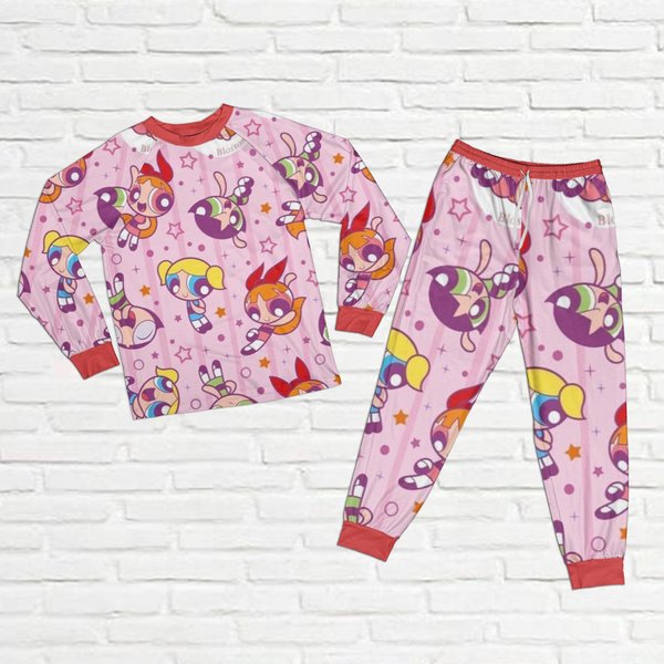 Christmas The Powerpuff Girls Pajamas, The Powerpuff Girls Pajamas Set-image