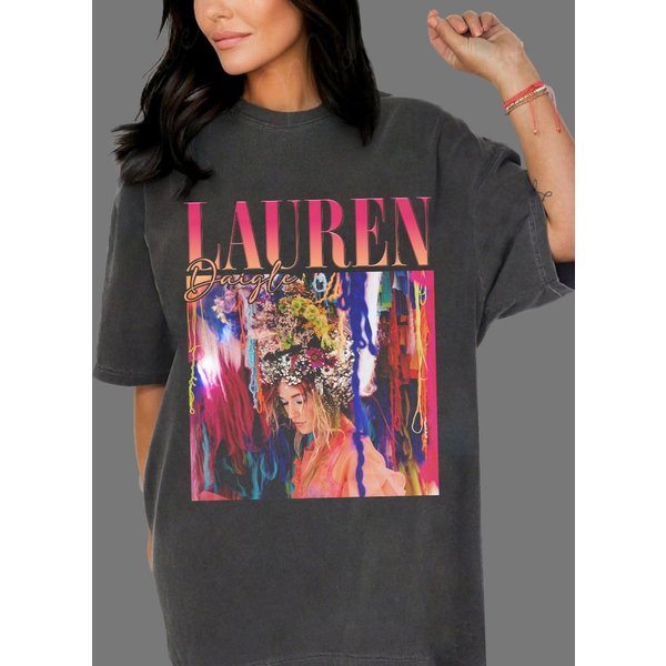 Lauren 90S Shirt, The Kaleidoscope Tour 2023 Shirt, Graphic Daigle 2023 Tour-image