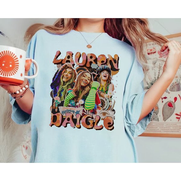 Lauren The Kaleidoscope Tour 2023 Shirt, Lauren Funny Daigle Thank God I Do T-Shirt-image