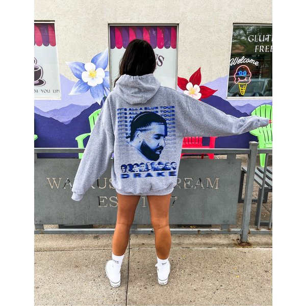Drake Hoodie Graphic Merchandise-image