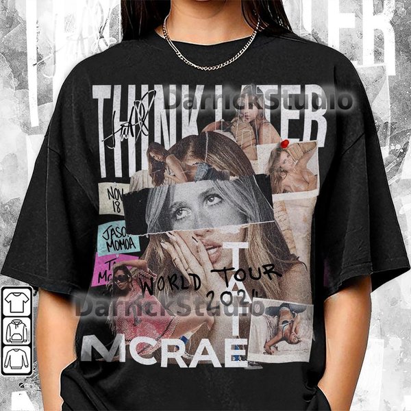 Tate Mcrae The Think Later World Tour 2024 Tour Shirt-image