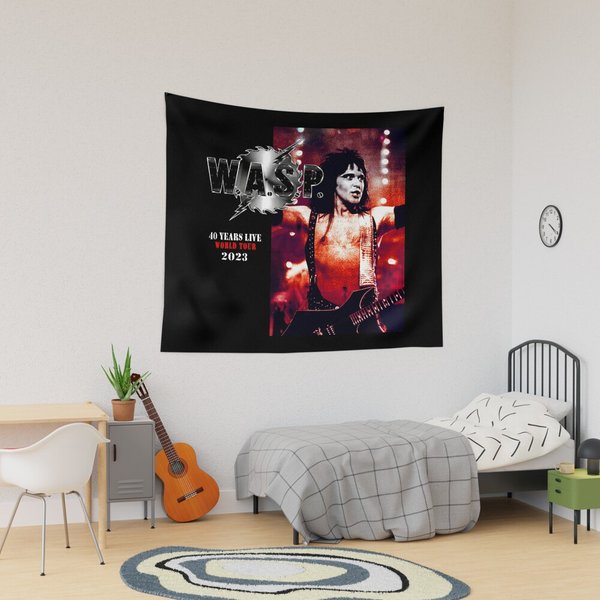 Wasp World Tour 2023 Live Tapestry-image