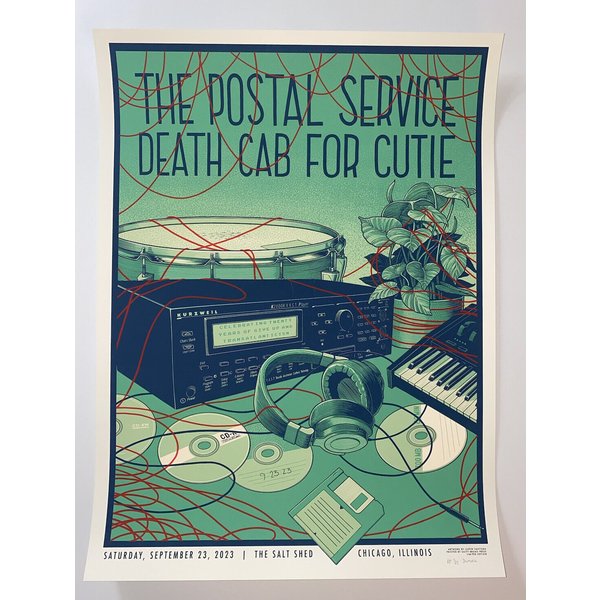Death Cab For Cutie Poster The Postal Service Salt 2023-image