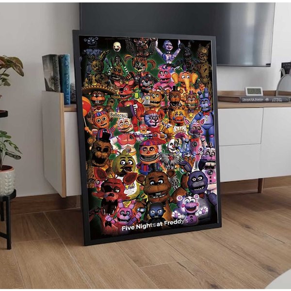 Five Nights At Freddy's Poster, Wall Art Film Poster-image
