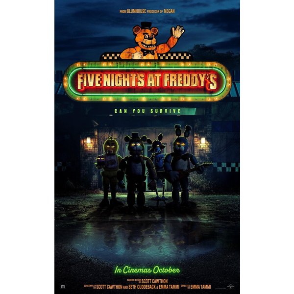 New 2023 Five Nights At Freddy's Movie Poster-image