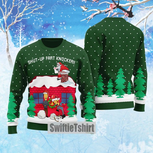 Beavis And Butt-Head Ugly Christmas Sweater-image