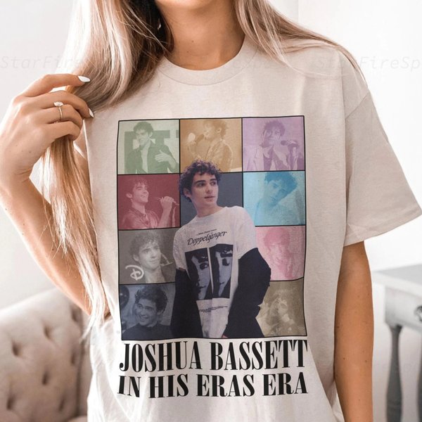 Joshua Bassett In His Eras Era Shirt, Joshua Bassett Tour Shirt-image