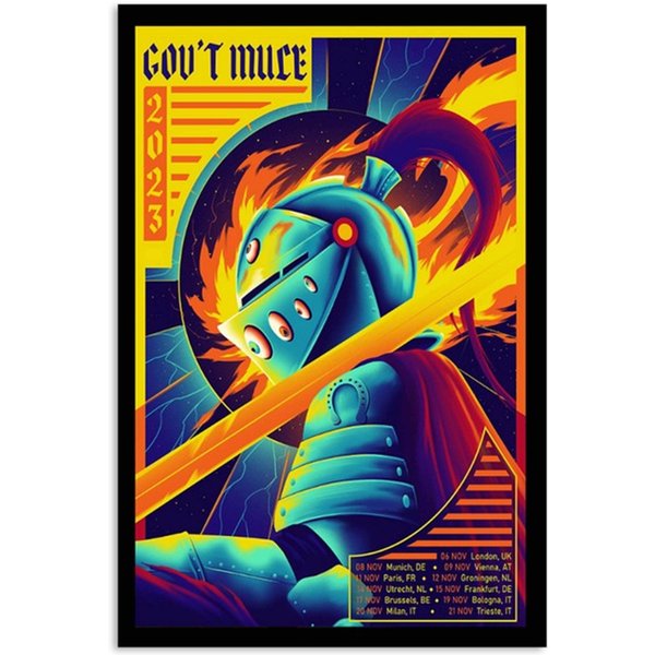 Gov't Mule Tour November 6Th - 21St 2023 Poster-image