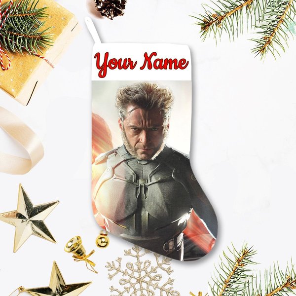 Personalized Wolverine Christmas Stocking-image