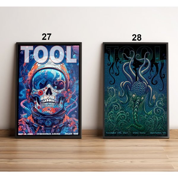 Tool Band November 13Th, 2023 Poster, Music Band Tour 2023 Poster-image