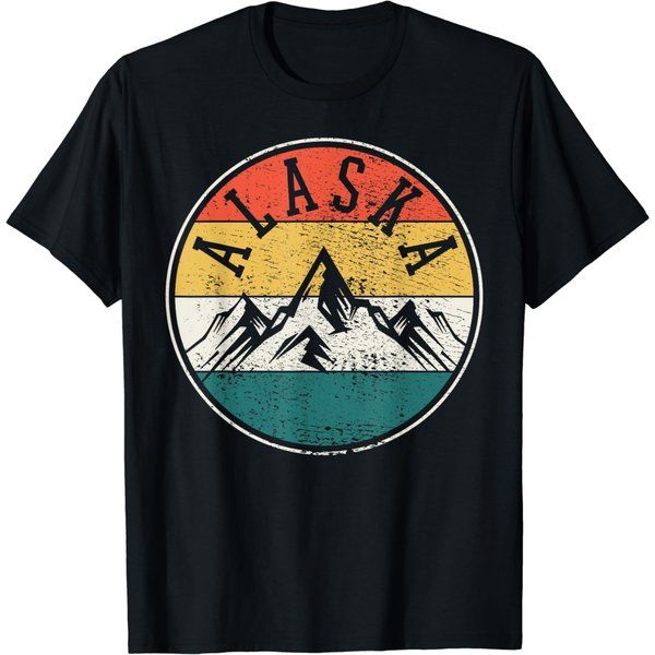 Alaska Vintage T-Shirt, Alaska Home Shirt-image