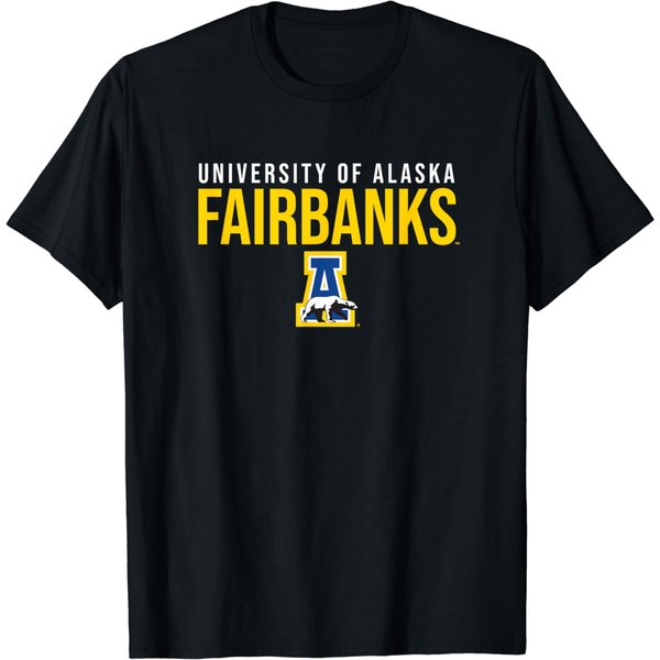 University Of Alaska-Fairbanks Nanooks Stacked T-Shirt-image