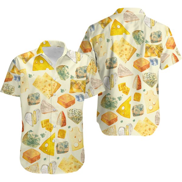 Food Cheese Beautiful Food Life Hawaiian Shirt-image