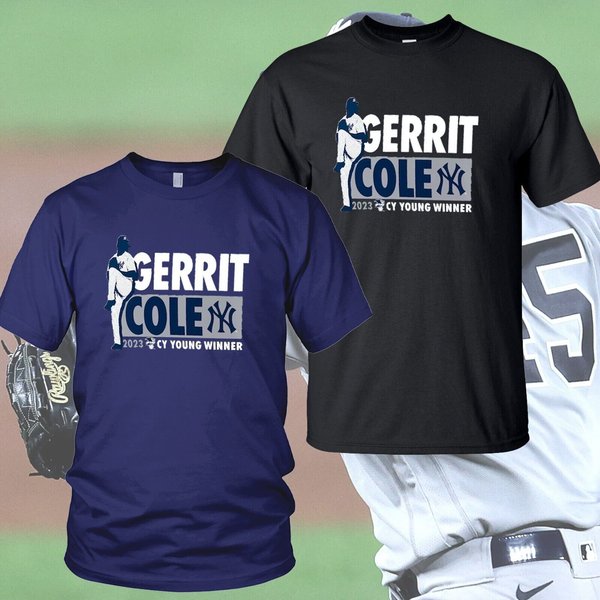 Gerrit Cole New York Baseball 2023 Al Cy Young Award Winner T-Shirt-image