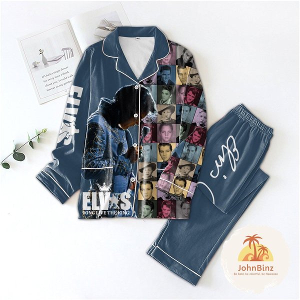 Elvis Presley Pajamas, Elvis Presley Pyjamas, King Of Rock And Roll, Elvis Pajama-image
