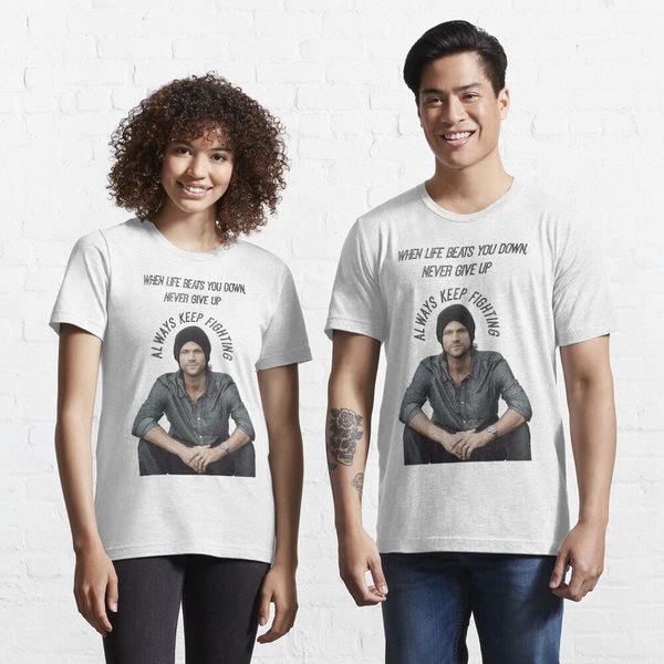 Always Keep Fighting - Sam Winchester Essential T-Shirt-image