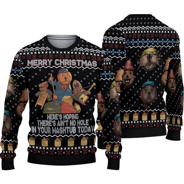 Emmet Otters Jugband Christmas Ugly Sweater