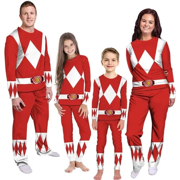 Mighty Morphin Power Ranger Pajamas Set-image