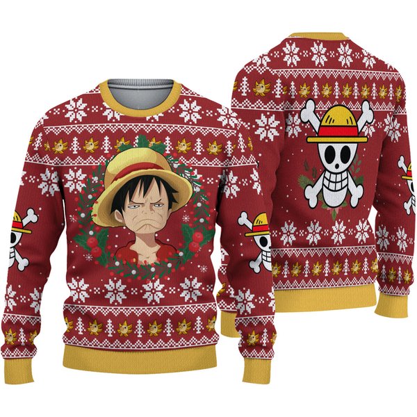 Monkey D. Luffy Ugly Christmas Sweater-image
