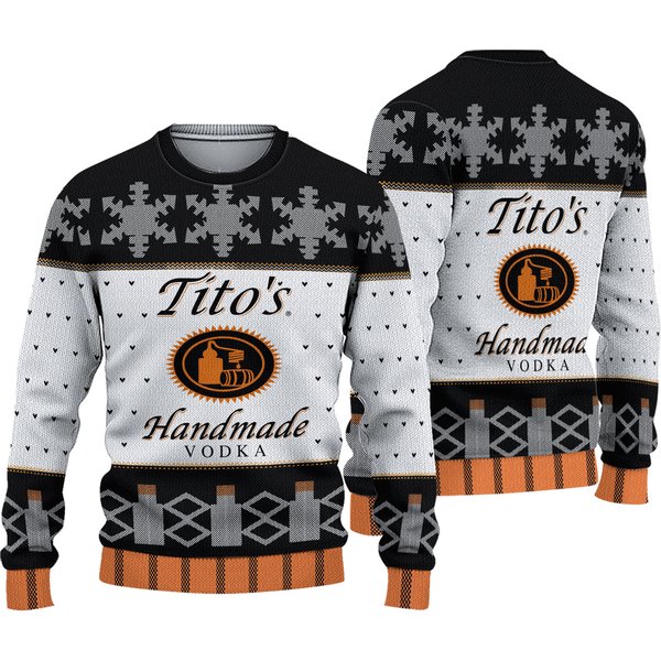 Titos Handmade Vodka Ugly Christmas Sweater-image