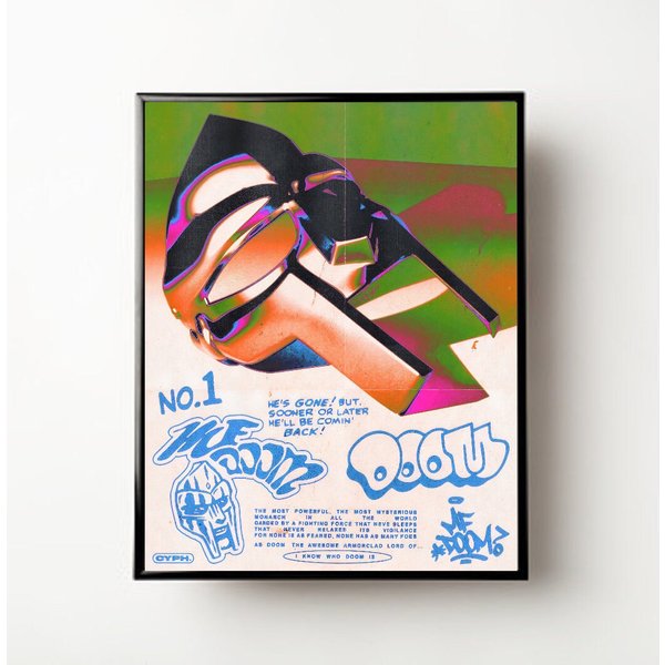 Mf Dooom Poster, Music Poster-image