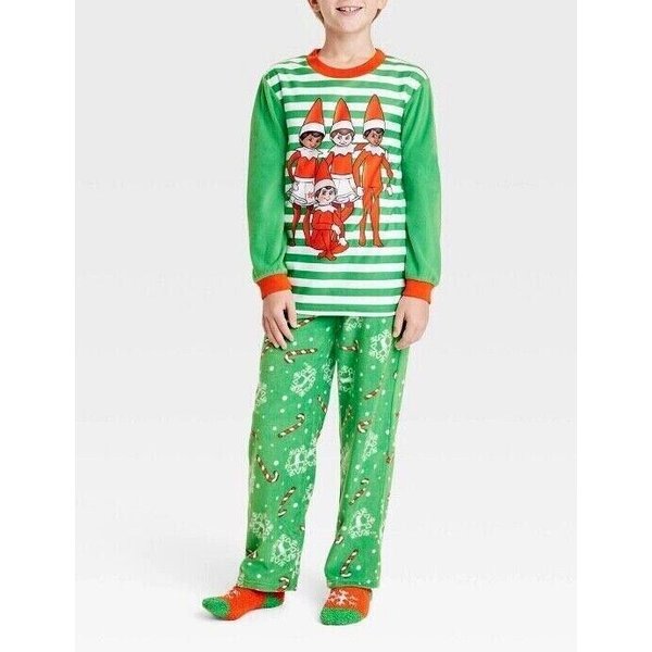 Elf On The Shelf Pajamas Set Boys Girl Christmas-image
