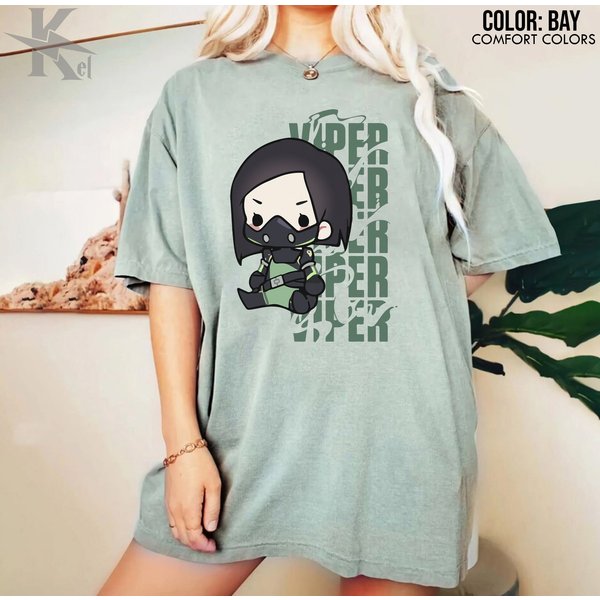 Viper Valorant Cute Chibi Shirt-image