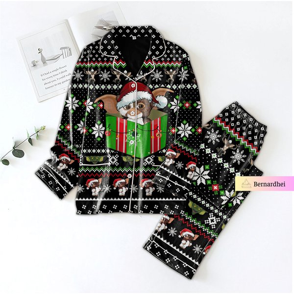 Christmas Gift, Gizmo Rambo Pajamas, Gizmo Rambo Pajamas Set-image