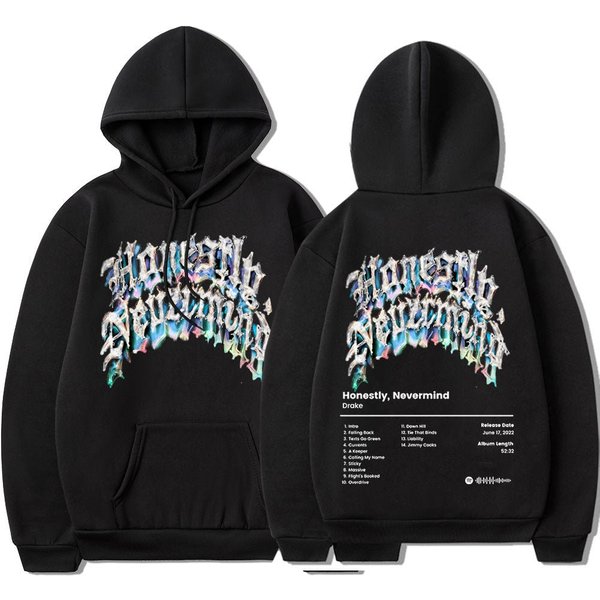 Drake Honestly Nevermind Hoodie Streetwear-image