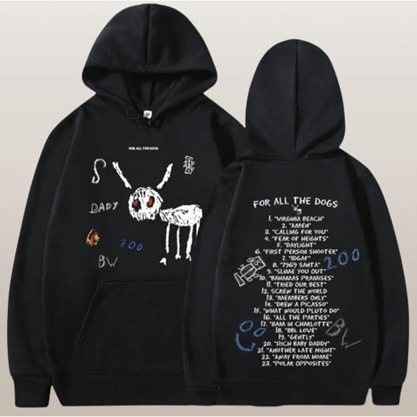 Drake For All The Dogs Music Album Hoodie-image