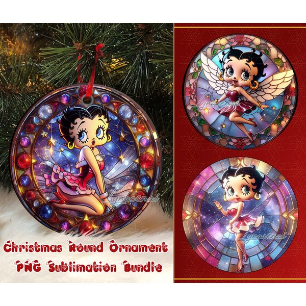 Stained Glass Round Ornament