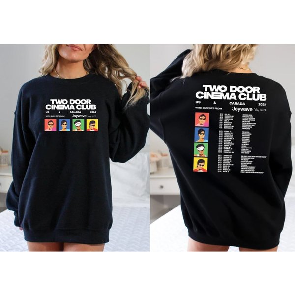 Two Door Cinema Club 2023-2024 Tour Shirt - Band Merch-image