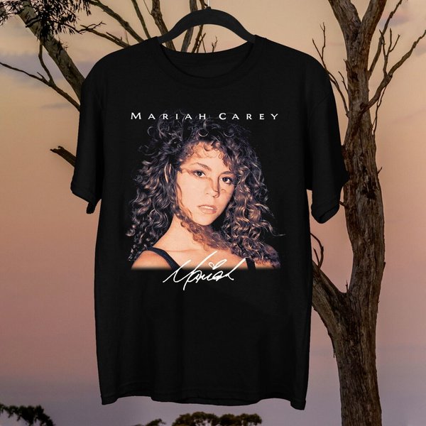 Mariah Carey Masterpost Siganture Mariah Carey Music Tour T Shirt-image
