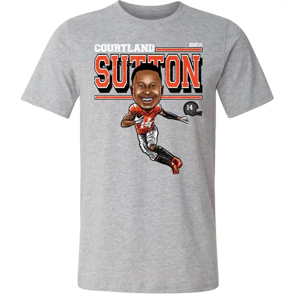 Courtland Sutton Cartoon Classic T-Shirt-image