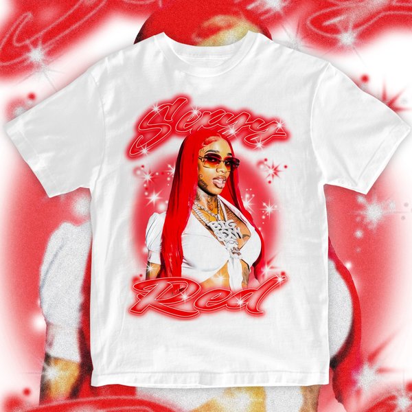 Sexxy Red Tour 2023, Sexyy Red Rapper Graphic T-Shirt-image