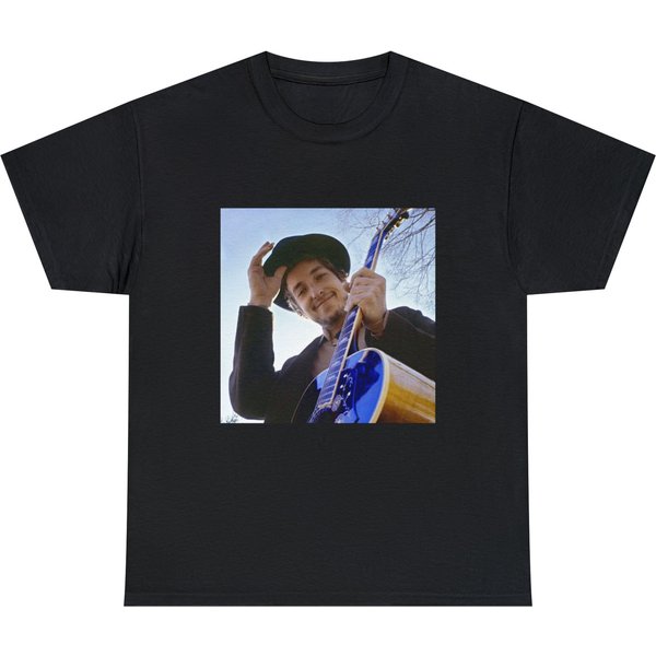 Bob Dylan, Nashville Skyline, Unisex Cotton T-Shirt, Shirt For Women, T Shirt For Men-image