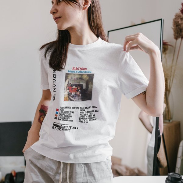 Bob Dylan - Bringing It All Back Home Album Poster Tshirt