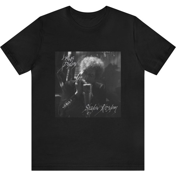 Bob Dylan - Shadow Kingdom Unisex Cotton T-Shirt-image