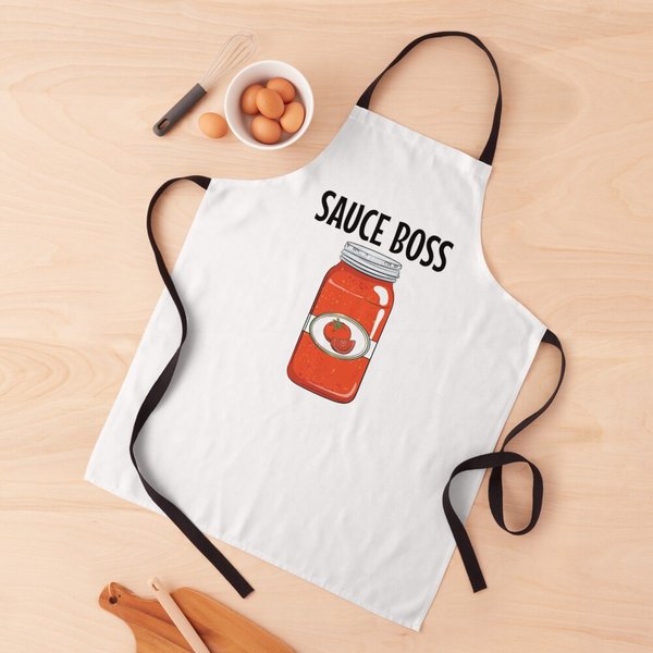 Italian Marinara Spaghetti Sauce Boss Apron-image