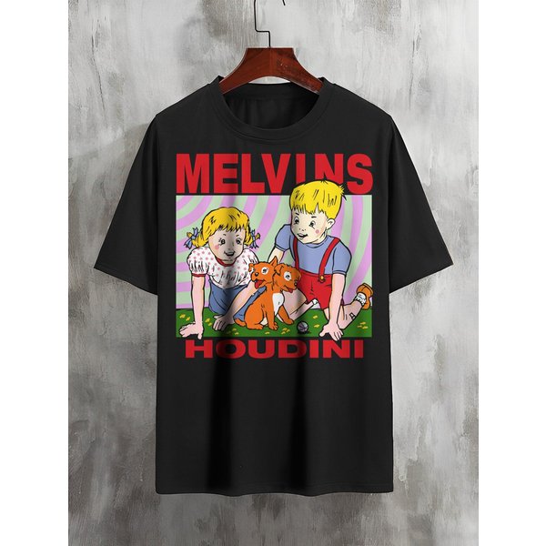 Vintage Melvins Houdini T-Shirt Vintage 90S-image