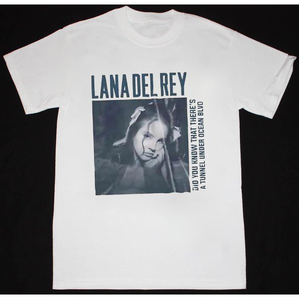 Rare Lana Del Rey Album Graphic White Unisex All Size Shirt Gift For Fans-image