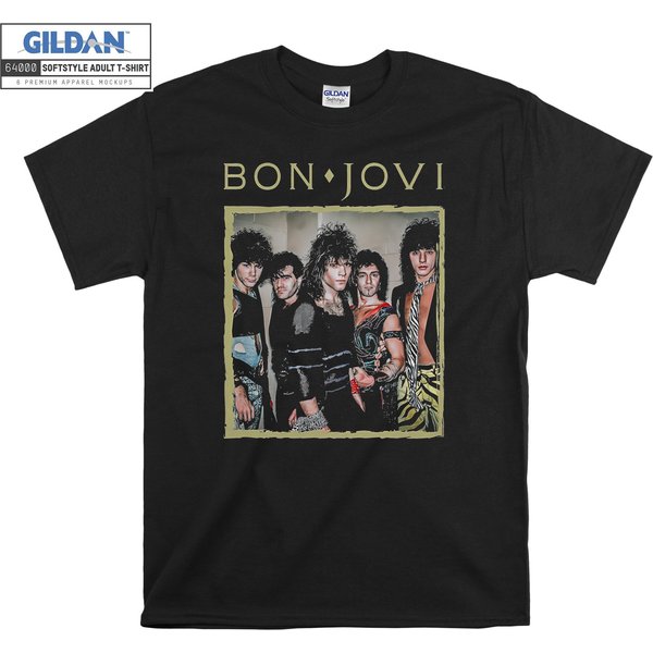 Bon Jovi Art Rock Band Portrait T-shirt Hoody Kids